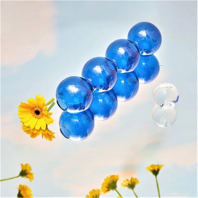 Bubble Art Flower Ornaments Vases
