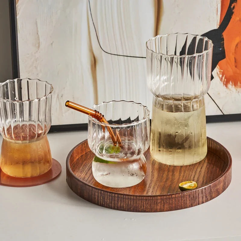 Clear Glass Heat resistant Cups