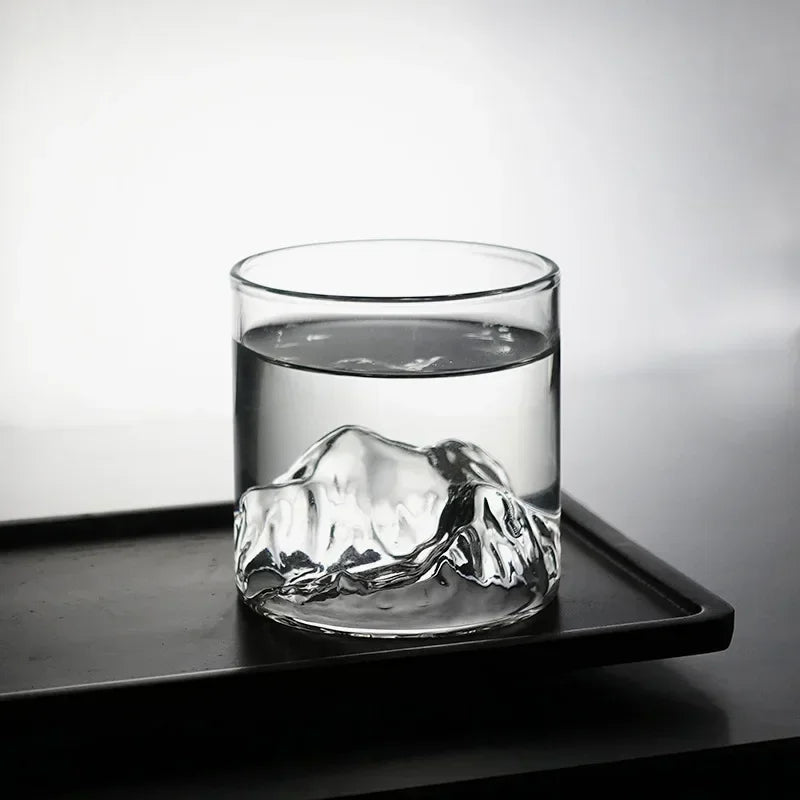 Cute 3D Mountain Glass Cup