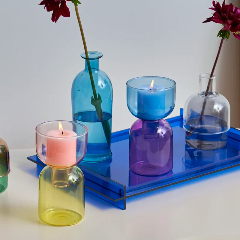 Decorative Candle Holder and Flower Vases