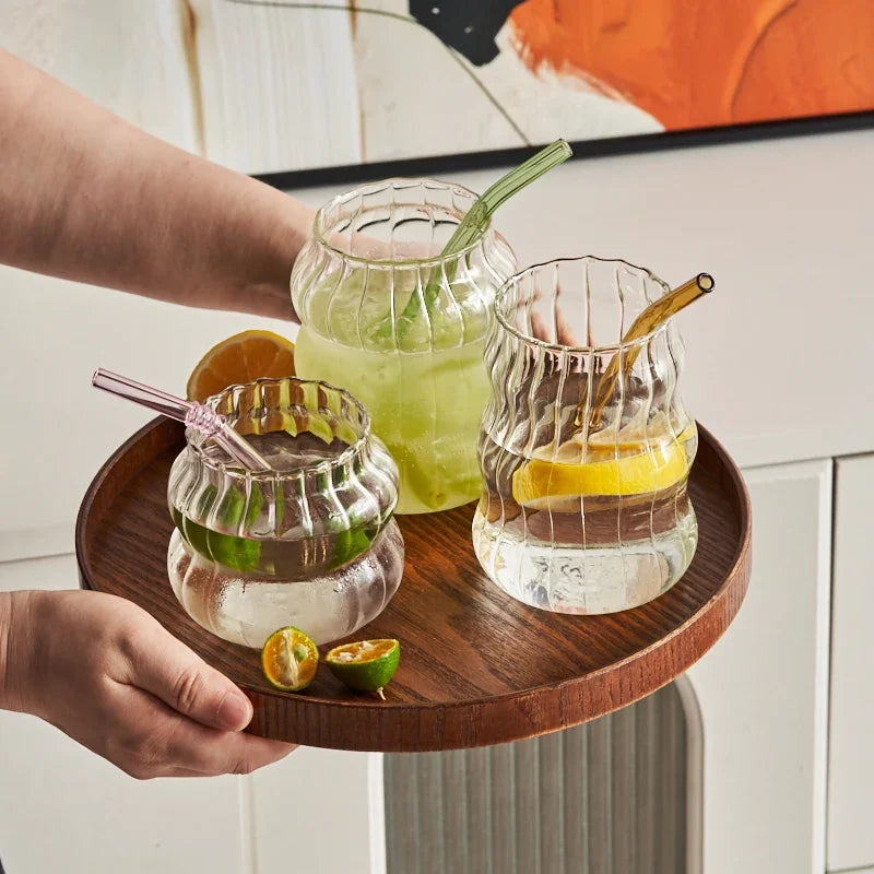 Clear Glass Heat resistant Cups